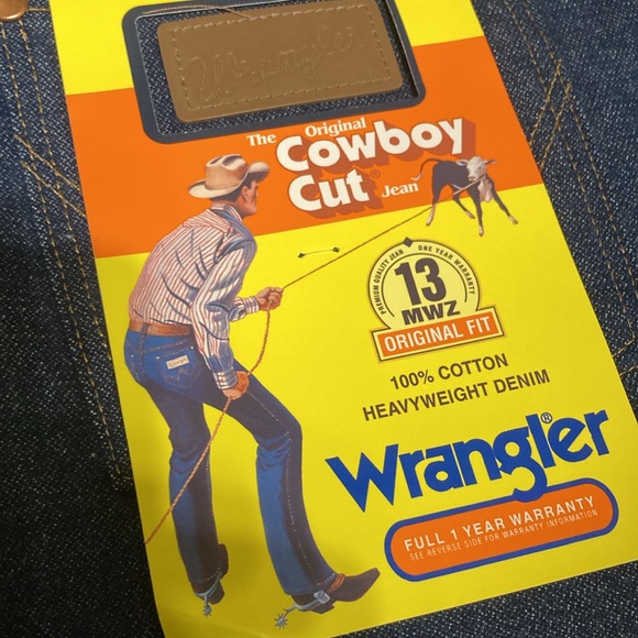 Wrangler pro rodeo competition jeans New size 30/36 - Picture 7 of 8